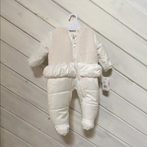 6-9 months bodysuit snowsuit NWT